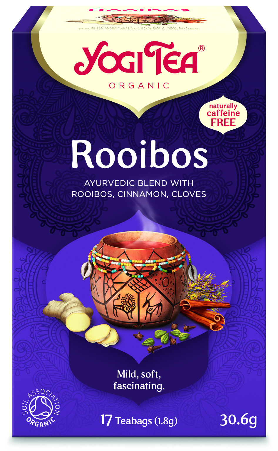 Yogi Tea Βιολογικό Τσάι Rooibos 17 Φακελάκια